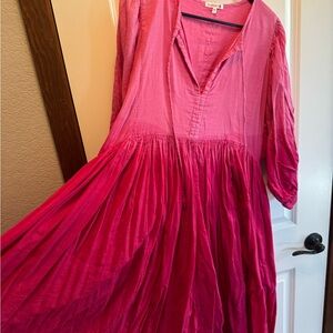 Sundry Rose Midi Dress